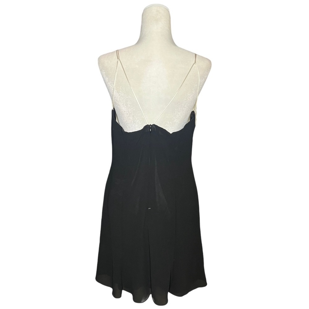 Vintage Y2K Scott McClintock Slip Dress - Beaded Bodice 14 - Picture 2 of 5